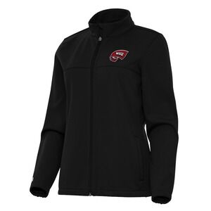 Western Kentucky Hilltoppers Antigua Mens Links 2 Full-Zip Golf Jacket  Black